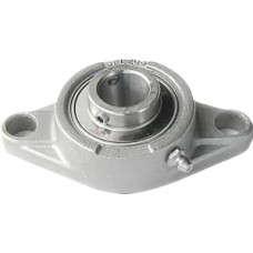 1 vnt. išorinis sferinis guolis UCFL203/204/205/206/207/208/209/210/211/212/213/214/L215/216/UCFL218 plieninis korpuso guolis (UCFL204 ID22) 0mm)