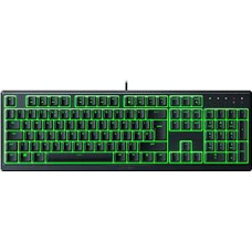 Razer Ornata V3 X - Flat Membrane Keyboard with Chroma RGB (Silent Membrane Switches, Ergonomic Wrist Rest, Keycaps Anti-UV Coating) UK Layout | Black