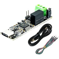 MKS CANable V2.0 Pro CAN analizatoriui USB ir CAN adapteris su ARM Cortex-M4 STM32G431C8T6 procesoriumi, CAN2.0A/B ir CAN-FD protokolų palaikymas (CANable V2.0 Pro)