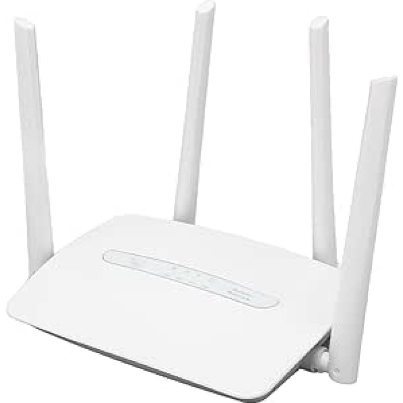 GOWENIC 4G LTE WLAN maršrutizatorius su SIM kortelės lizdu, modemas maršrutizatorius su išorinėmis antenomis, WAN LAN ryšiu ir WLAN interneto tašku, palaiko 32 vartotojus (ES kištukas)