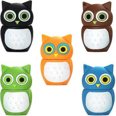 USB atmintinė 16 GB pakuotė 5 BorlterClamp Memory Stick Mielos pelėdos modelio dovana studentams vaikams
