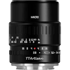 TTArtisan 40 mm F2.8 APS-C makroobjektyvas vabzdžiams, juvelyriniams dirbiniams, portretams, natiurmortams, suderinamas su M43-Mount