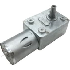 Elektromotoras DC Getriebemotor,DC variklis JGY370 DC6V/12V24V 2RPM bis 150RPM Drehzahlminderer mit hohem Drehmoment Metallschneckengetriebemotoren Reversibler Niedrigmotor(18 RPM,DC 6 volt)