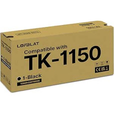 LOFBLAT TK-1150 Toneris suderinamas su Kyocera TK1150 juodos spalvos toneriu, tinkančiu Kyocera ECOSYS M2135dn M2635dn M2635dnw M2735dw P2200 P2235d P2235d P2235dn P2235dw P2235 spausdintuvui, pakuotė po 1 vnt.