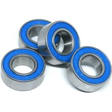 10 Stück 687 2RS 7 x 14 x 5 mm Kugellager 687RS ABEC3 7 14 5 Blaue Dichtungen Modelllager 7 x 14 x 5 R/C-Autolager 688 6700 2RS(MR105-2RS 5x10x4mm)