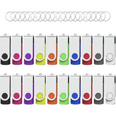 USB atmintinė 4GB 20 vnt. USB atmintinė 4GB 2.0 (spalvota)