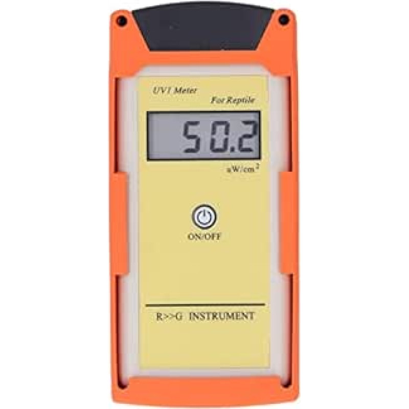 UV detektorius, skystųjų kristalų ekranas, UV matuoklis, skirtas UV indeksui matuoti realiuoju laiku, UV indeksui palyginti, UV indeksui sekti