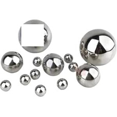 420C nerūdijančio plieno kietas rutuliukas Katapultos amunicija Aukšto tikslumo guolis, lygus, atsparus korozijai, atsparus nusidėvėjimui 3/4 ~ 40 mm IDGTTLDF (vienas dydis, 38,1 mm)