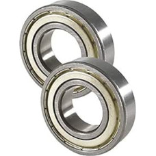 2 vnt 6306ZZ didelio greičio rutulinių guolių guolių geležinis dangtelis 30x72x19mm