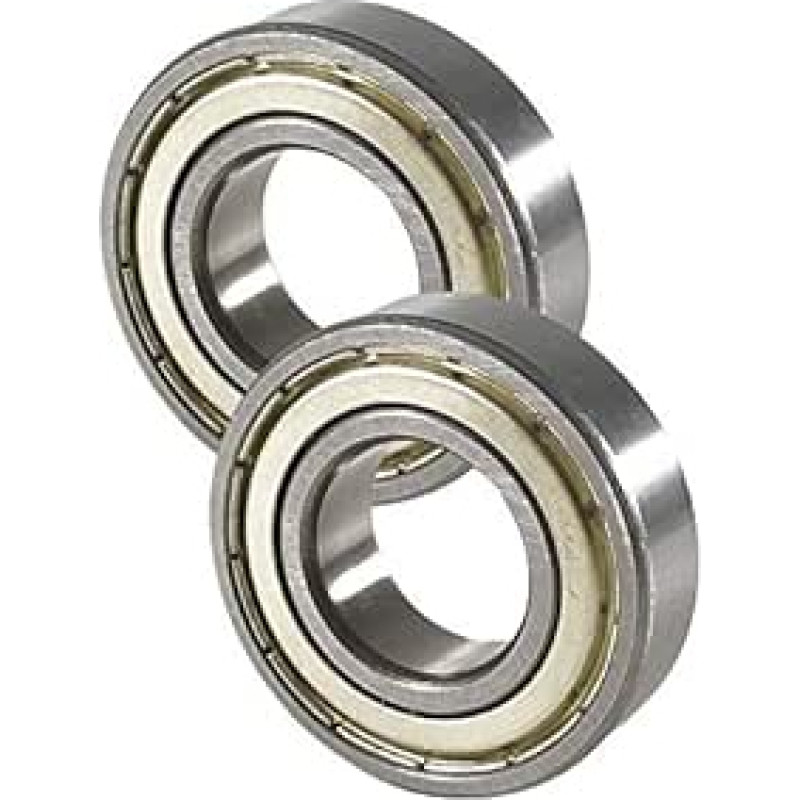 2 vnt 6306ZZ didelio greičio rutulinių guolių guolių geležinis dangtelis 30x72x19mm