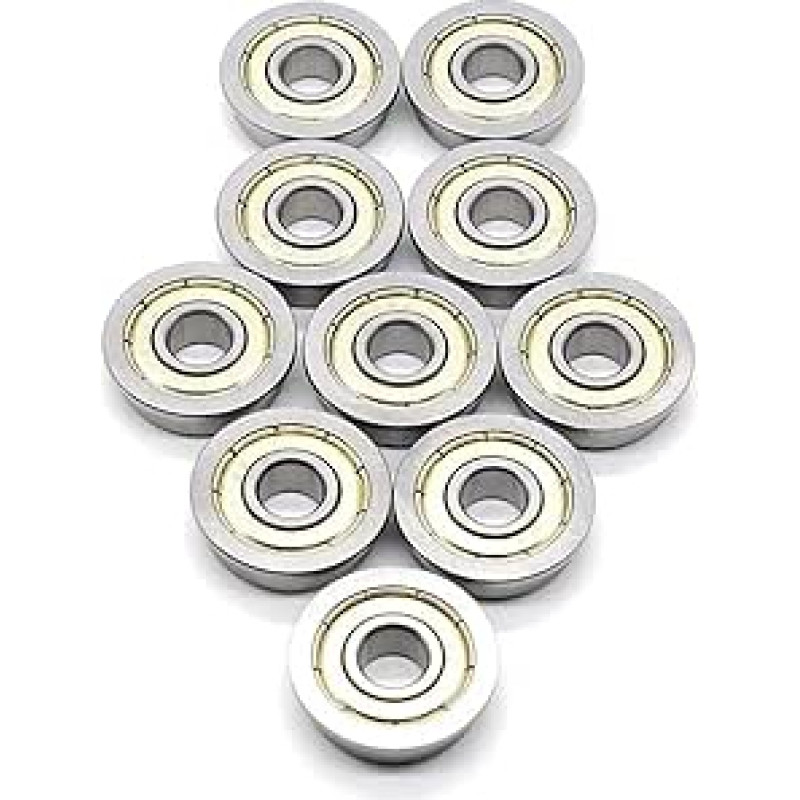 Lager, F6801ZZ Lager 12x21x5 mm ABEC-7 10PCS F6801 Z ZZ,Verbesserte Haltbarkeit