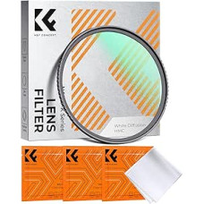 K&F CONCEPT rūko efekto difuzinis filtras 72 mm rūko filtras kraštovaizdžio ir portreto fotografijai (Nano-Klear)