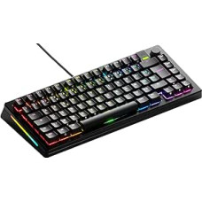 Glorious Gaming GMMK 3 PRO: (MX-Schalter), Schalldämmung, angepasste Tastenkappen, Französische AZERTY - Schwarz