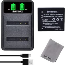 Batmax DMW-BCK7 baterija ir USB dvigubas baterijų įkroviklis, skirtas 