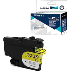 LCL Compatible Ink Cartridge LC-3239 LC3239 XL LC3239XL LC-3239XLY LC3239XLY (1 Piece Yellow) Replacement for Brother MFC-J5945DW MFC-J6945DW MFC-J6947DW HL-J6000DW HL-J6100DW