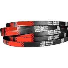 Keilriemen 1 Stück S+P+B/5V Typ S+P+B3750~4350mm Hartdraht Gummiantrieb Pitch Länge Umfang Industrielle Übertragung Landwirtschaftliche Maschinen Keilriemen(SPB3770mm Lw)