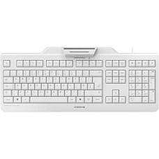 CHERRY KC 1000 SC laidinė apsaugos klaviatūra su integruotu kortelių skaitytuvu, UK išdėstymas (QWERTY), 
