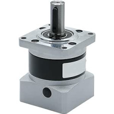 MUHM FLF57-LSW Hochpräzises Planetengetriebe, passend for Nema 23 57, 8 mm Schrittmotoreingang, 8 mm Verhältnis 4/5/1020/25/50:1 (Dydis : 5 to 1, Spalva : 8 mm Stepper)