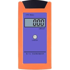 Nešiojamasis šviesos matuoklis, UV indekso matuoklis, 220-280 NM, didelės UV spinduliuotės matavimo vadovas su išmaniąja sen. Naudojamas tokiose srityse kaip meteorologija ir aplinkos žinios