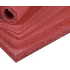 6 mm Dicke, Schaumstoffplatte jeder Größe, Schwammplatte, Prägemaschinenplatte, flammhemmende Gummiplatte - Maßgeschneidert - 380 x 380 mm