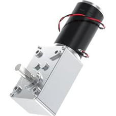 DEWIN greitaeigiai reduktoriniai elektros krumpliaratiniai varikliai, 8 mm velenas, 12 V (12 V, 200 aps./min)