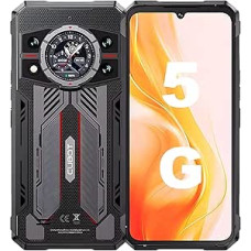 CUBOT Kingkong 11 - 5G Smartphone 6.72 Inch FHD+ 120Hz, 16GB RAM (16GB + 16GB Extended), 256GB ROM, 108MP Camera, 10200mAh Battery, Android 15, Dimensity 7025, Black