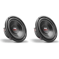 Pyle PLPW6D Car Audio/Bass/Speaker/Subwoofer (Pack of 2)