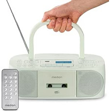 MEDION DRX-1 Plus Boombox (nešiojamas DAB+ FM radijas, 