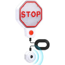 Parking Sensor Ultrasonic Parking Aid Garage Parking Aid Precise Distance Measurement LED Warning Signal Acoustic Display Automatic Distance Setting Wall Mounting Car Indoor (White)