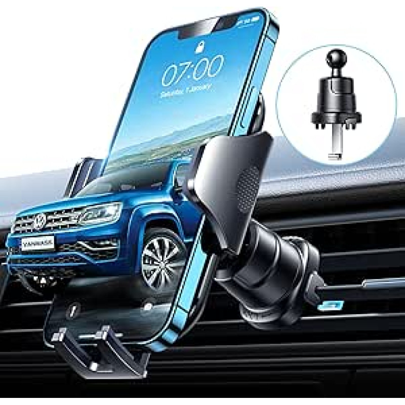 VANMASS 2026 Karinis mobiliojo telefono laikiklis Automobilis Bomboms atsparus ventiliacijos kablys Mobiliojo telefono laikiklis Automobilis Ventiliacija 100% saugus sukibimas Mobiliojo telefono laikiklis 360° pasukamas automobilinis laikiklis Mobilusis t