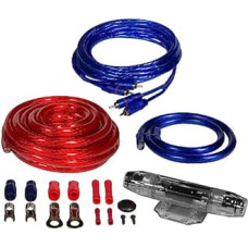 Crunch CRK35 | 35 mm² Amplifier Connection Set - Cable Set 5 m with RCA Cable