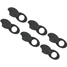 Bewinner Smart Glasses LED Light Blocking Sticker for Meta Sliding Adhesive with Glasses Camera Cover, Reusable Black Sun Shield Privacy Accessory