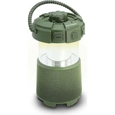 METRONIC Outdoor Splashproof Rechargeable Lantern Speaker with Carry Handle 477506