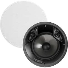POLK AUDIO 80 F/X RT In-Ceiling Surround Speaker with Dual Tweeters and 8 Inch Drivers