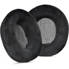 Replacement ear pads for Steelseries Arctis Nova Pro wireless headphones, improved sound precision and comfort for first-person shooter games, ear pads with high-density noise isolation foam