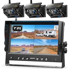 3 magnetinė saulės atbulinės eigos kamera, belaidė, 1 min. 