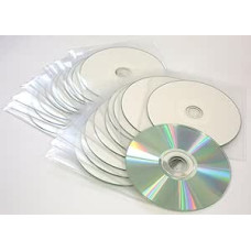 Ritek Professional Quality CD Recordable CD Discs with White Inkjet Printable Surface Allows 80 Minutes of Music Recording 700MB 52X Packed in Plastic Sleeves with Flap (20)