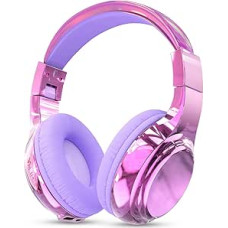 JYPS Bluetooth Headphones Children, Wireless Headphones Bluetooth Children Over Ear, Headphones Children Bluetooth and Cable, Children's Headphones from 3 5 6 7, Headphones Girls for