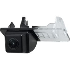Reversing Camera Waterproof Night Vision Car Rear View Camera Parking Aid Reversing System License Plate Light (Black) for Smart R300/R350/Smart Fortwo/Smart ED/Smart 451 2007-2014