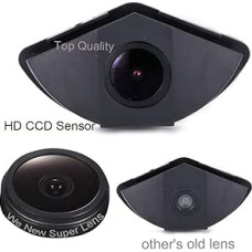 170 Degree Wide Angle Front Camera and Waterproof Rear Camera for Mercedes-Benz Front Logo Mark Sprinter Viano Vito