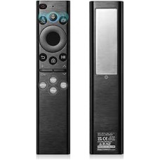 BN59-01385A Ersatz für Samsung TV-Fernbedienung, keine Batterie erforderlich (Super Capacitor Tech), Sprach-Fernbedienung, kompatibel mit Samsung Smart TVs 4K 8K Ultra HD Neo QLED The Frame & Crystal