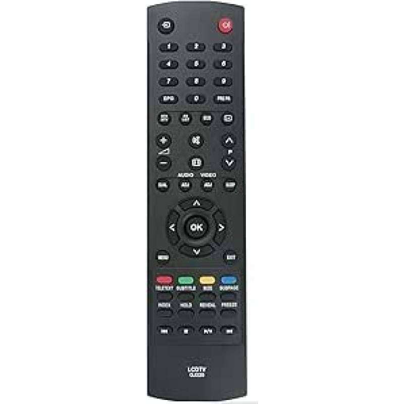GJ220 Universal-Fernbedienung kompatibel für Sharp LC-22LE320 LC-32LE320 LC-37LE320 LCD TV Fernbedienung