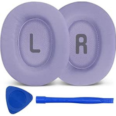 Ersatz-Ohrpolster für JBL Tune 700 (700BT)/710 (710BT)/720 (720BT)/750 (750BT,750BTNC)/760 (760NC) Kopfhörer, Ohrpolster mit weicherem Geräuschisolierungsschaum. (Violett)