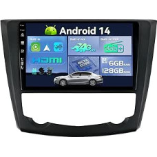 SXAUTO Android 14 - Integruotas 4G LTE DAB - 6G + 128G - automobilinis radijas 