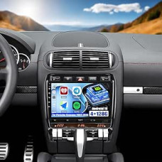 CAMECHO 4+128G 9 colių palydovinės navigacijos automobilinis radijas 