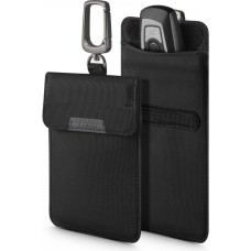 Spigen Raktų dėklas be rakto su RFID apsauga nuo vagystės - juodas