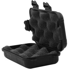 FILFEEL Outdoor Plastic Waterproof Shockproof Box Airtight Case Container Storage Box Transport Box Small Black