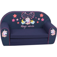 Knorrtoys 68470 Vaikiška sofa Magic Unicorn White Small