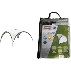 Coleman Event Shelter Gazebo, Rain and Sun Protection, Garden Gazebo & Side Wall for Fast Pitch Shelter Gazebo, Side Panel with Door and Window, Grey, XL, 2000032121