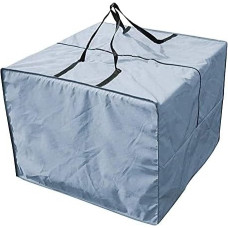 Yontree Large Garden Furniture Storage Bag Waterproof Grey 81 x 81 x 61 cm